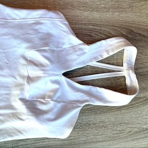 Lululemon white workout top